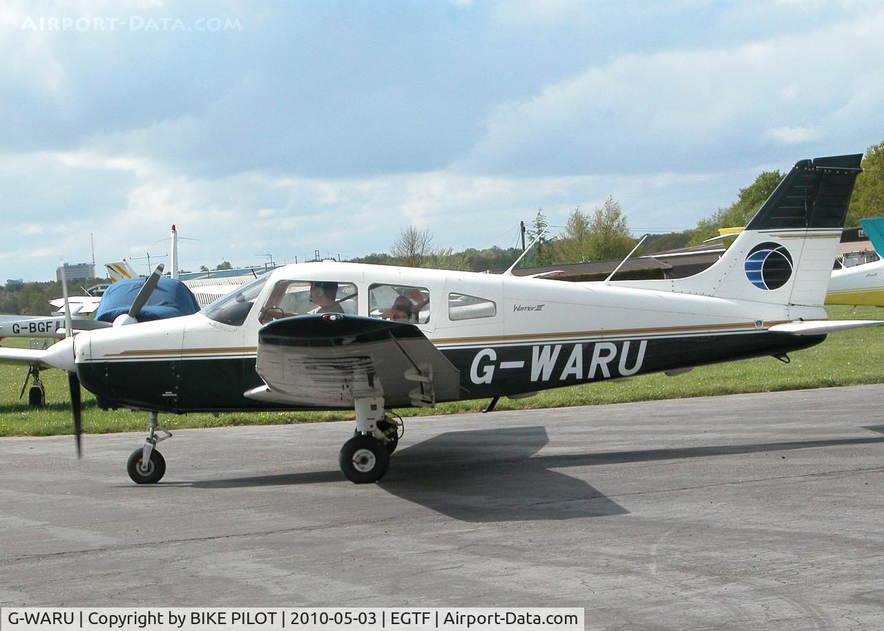 G-WARU, 1997 Piper PA-28-161 Cherokee Warrior III C/N 28-42023, TRAINER OPERATED BY SYNERGY AVIATION