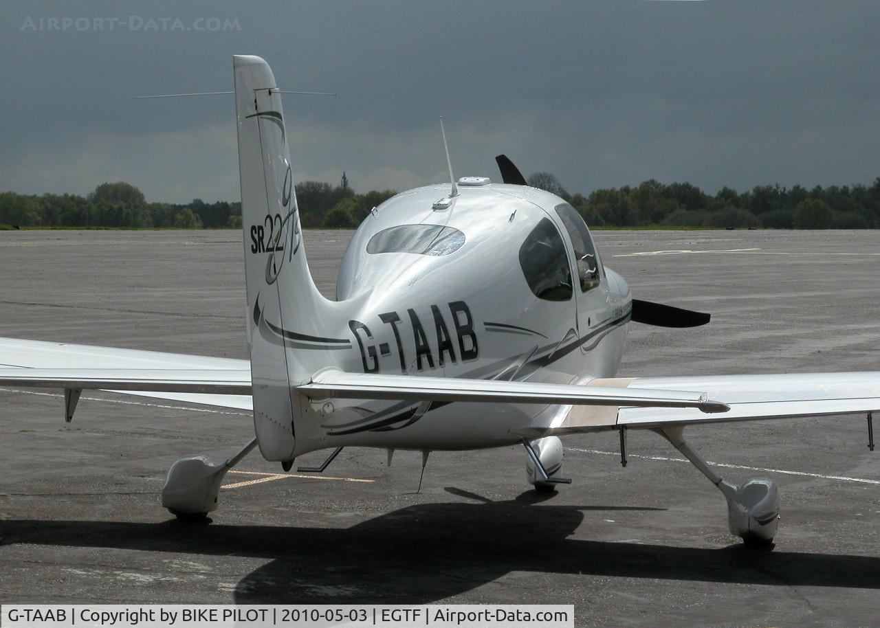 G-TAAB, 2006 Cirrus SR22 GTS C/N 1769, SR22 PARKED ON THE MAIN APRON