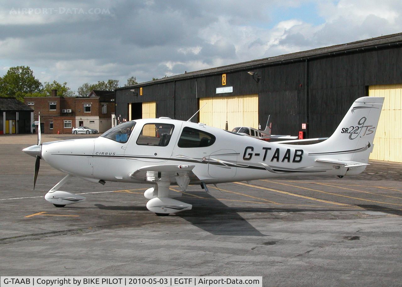 G-TAAB, 2006 Cirrus SR22 GTS C/N 1769, SR22 PARKED ON THE MAIN APRON