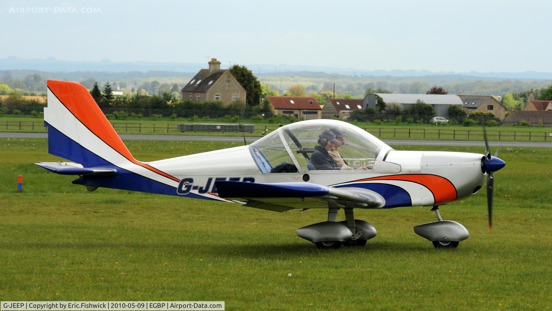G-JEEP, 2002 Aerotechnik EV-97A Eurostar C/N PFA 315-13888, 2. G-JEEP at Kemble Airport (Great Vintage Flying Weekend)