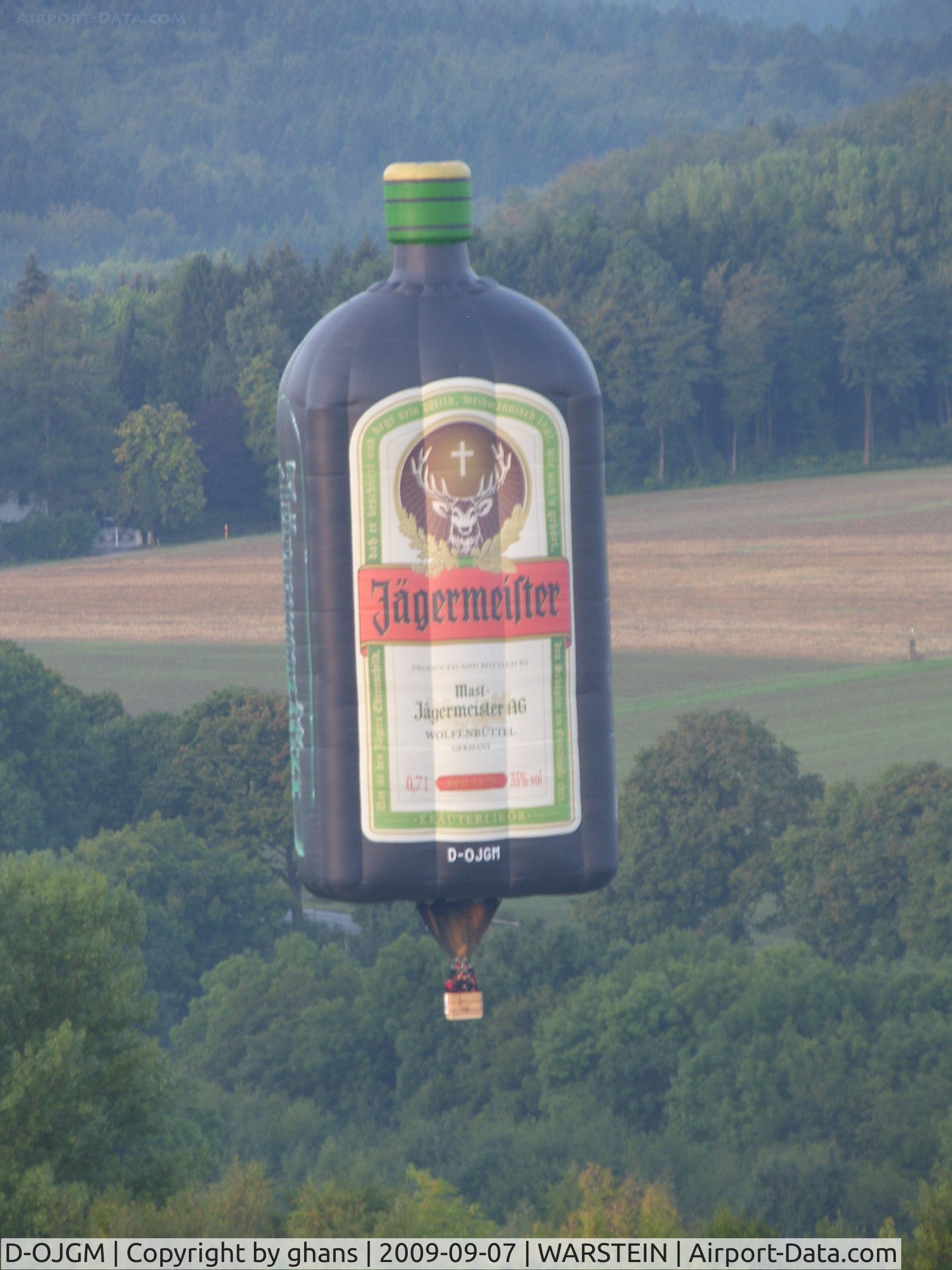 D-OJGM, 2007 Kubicek Bottle C/N 522, Don't drink too much out of this bottle