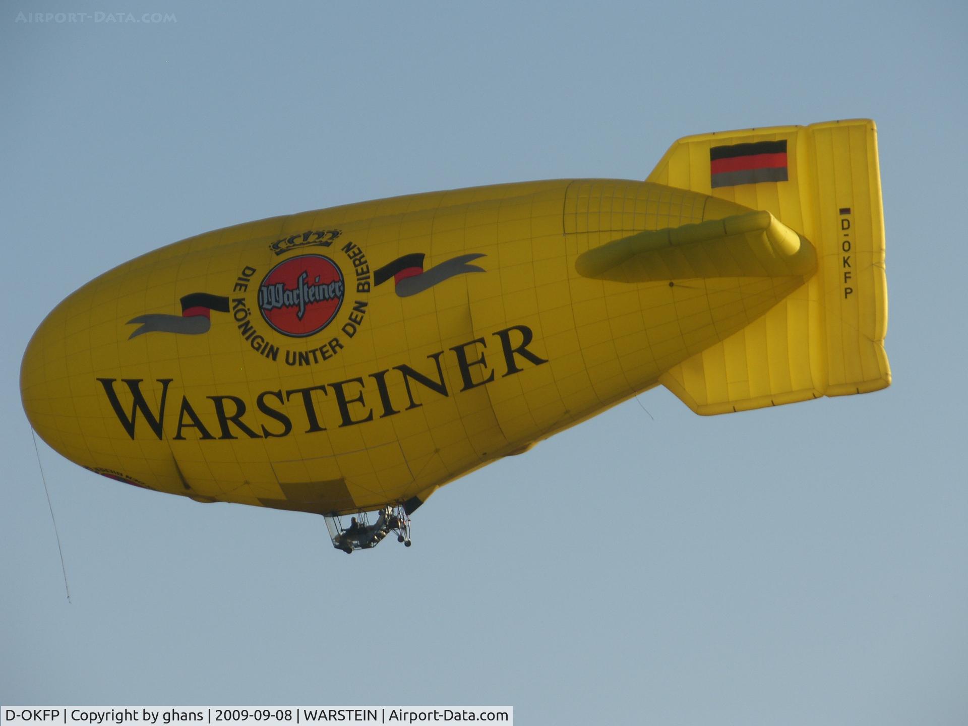 D-OKFP, 2004 Gefa-Flug AS.105 C/N 15, Promoting Warsteiner Beer