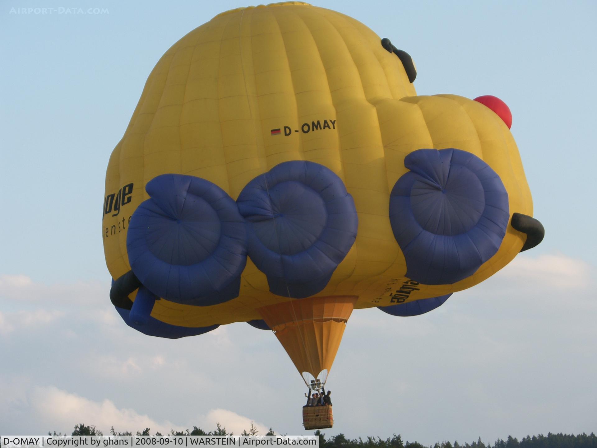 D-OMAY, 2000 Schroeder Fire Balloons Car C/N 741, 2nd D-OMAY