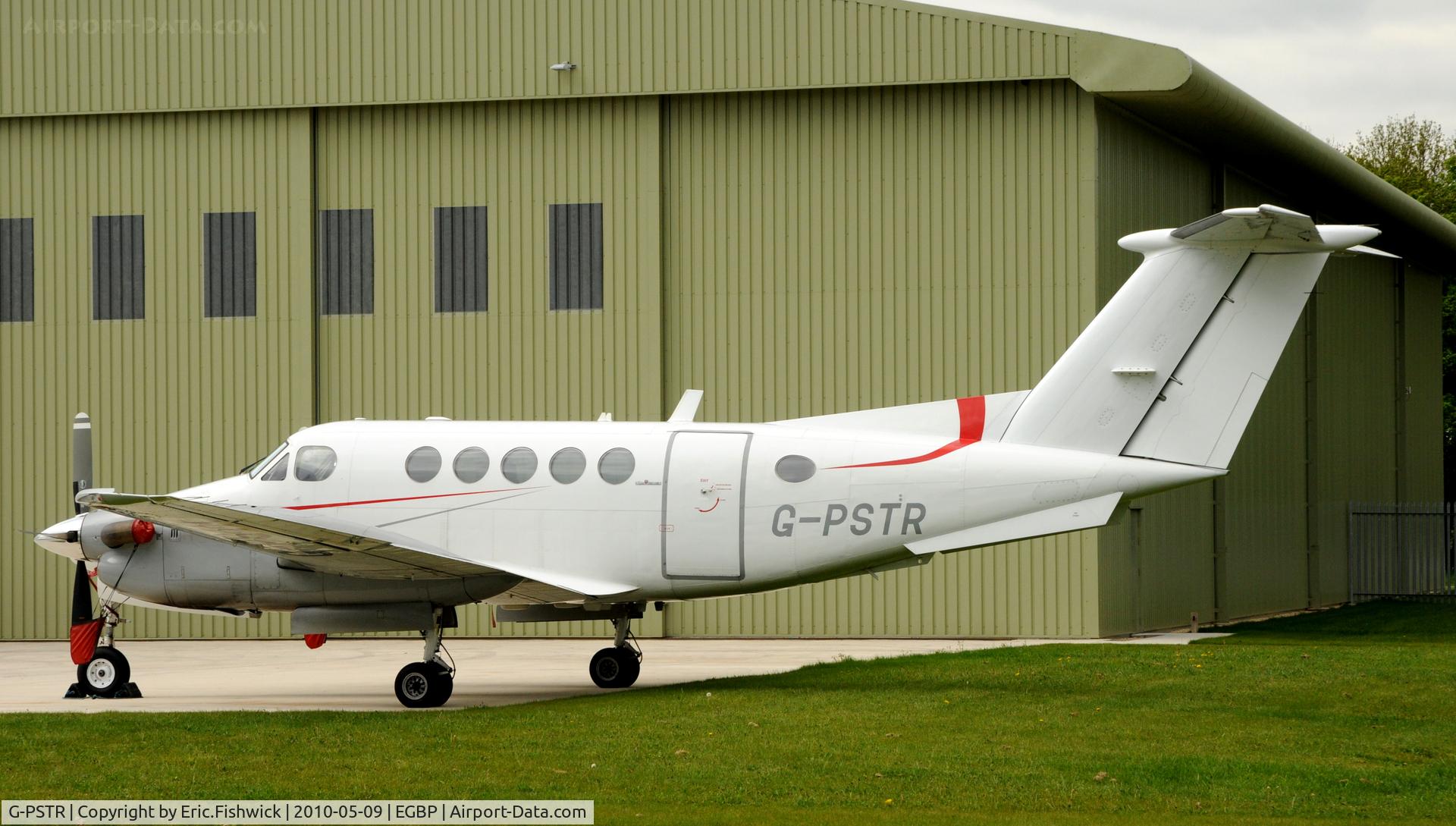 G-PSTR, 1977 Beech 200 Super King Air C/N BB-209, G-PSTR at Kemble Airport (Great Vintage Flying Weekend)