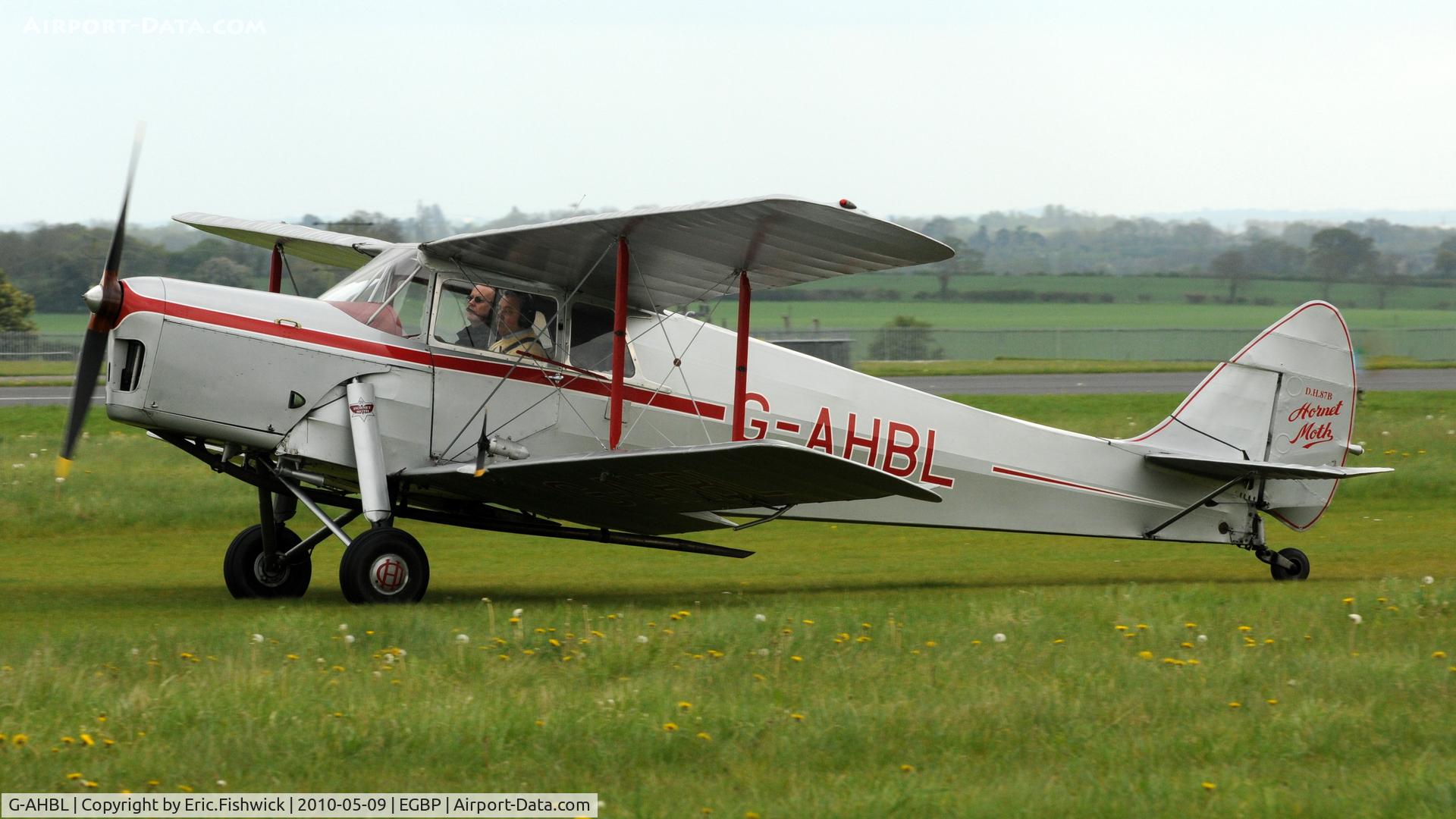 G-AHBL, 1936 De Havilland DH.87B Hornet Moth C/N 8135, 3. G-AHBL Lovely Hornet Moth at Kemble Airport (Great Vintage Flying Weekend)