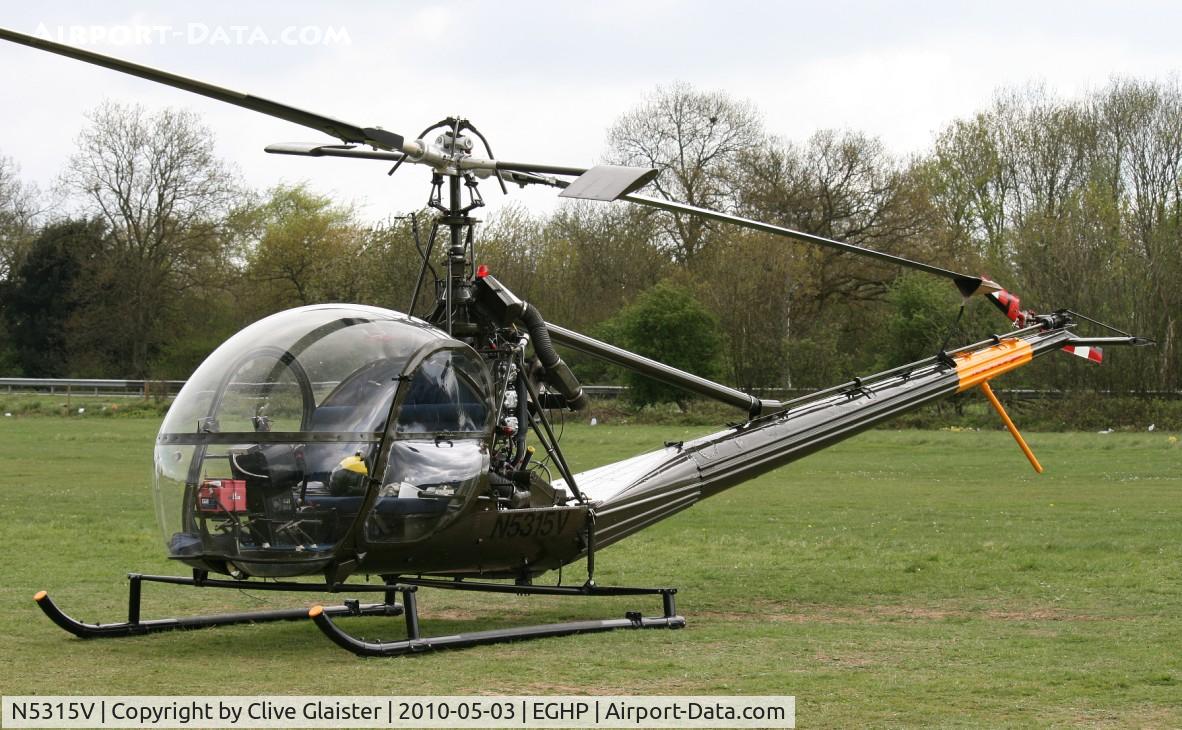 N5315V, 1956 Hiller UH-12C C/N 757, Base: Henstridge