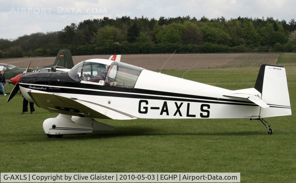 G-AXLS, 1959 Jodel DR-105A Ambassadeur C/N 86, Ex: F-BIVR