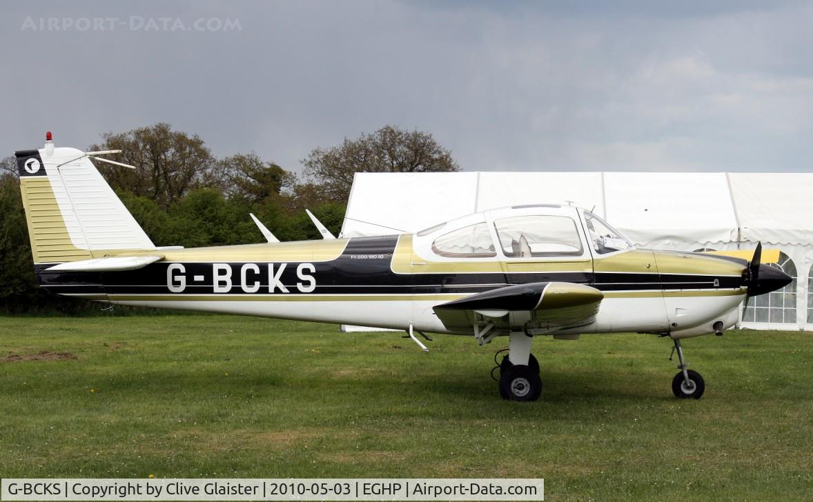 G-BCKS, 1974 Fuji FA-200-180 Aero Subaru C/N 250, Hex: 401B78