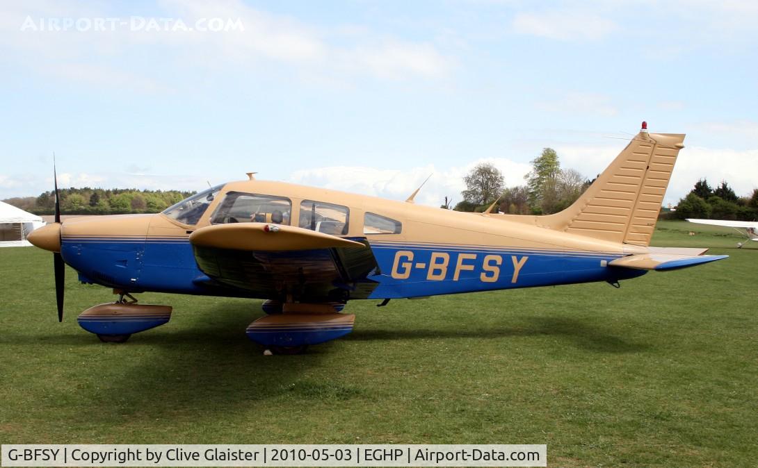 G-BFSY, 1977 Piper PA-28-181 Cherokee Archer II C/N 28-7890200, Hex: 401D3D