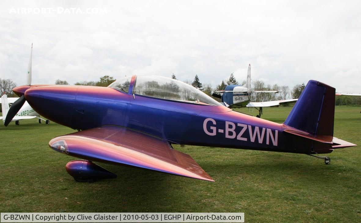 G-BZWN, 2001 Vans RV-8 C/N PFA 303-13692, Hex: 404557