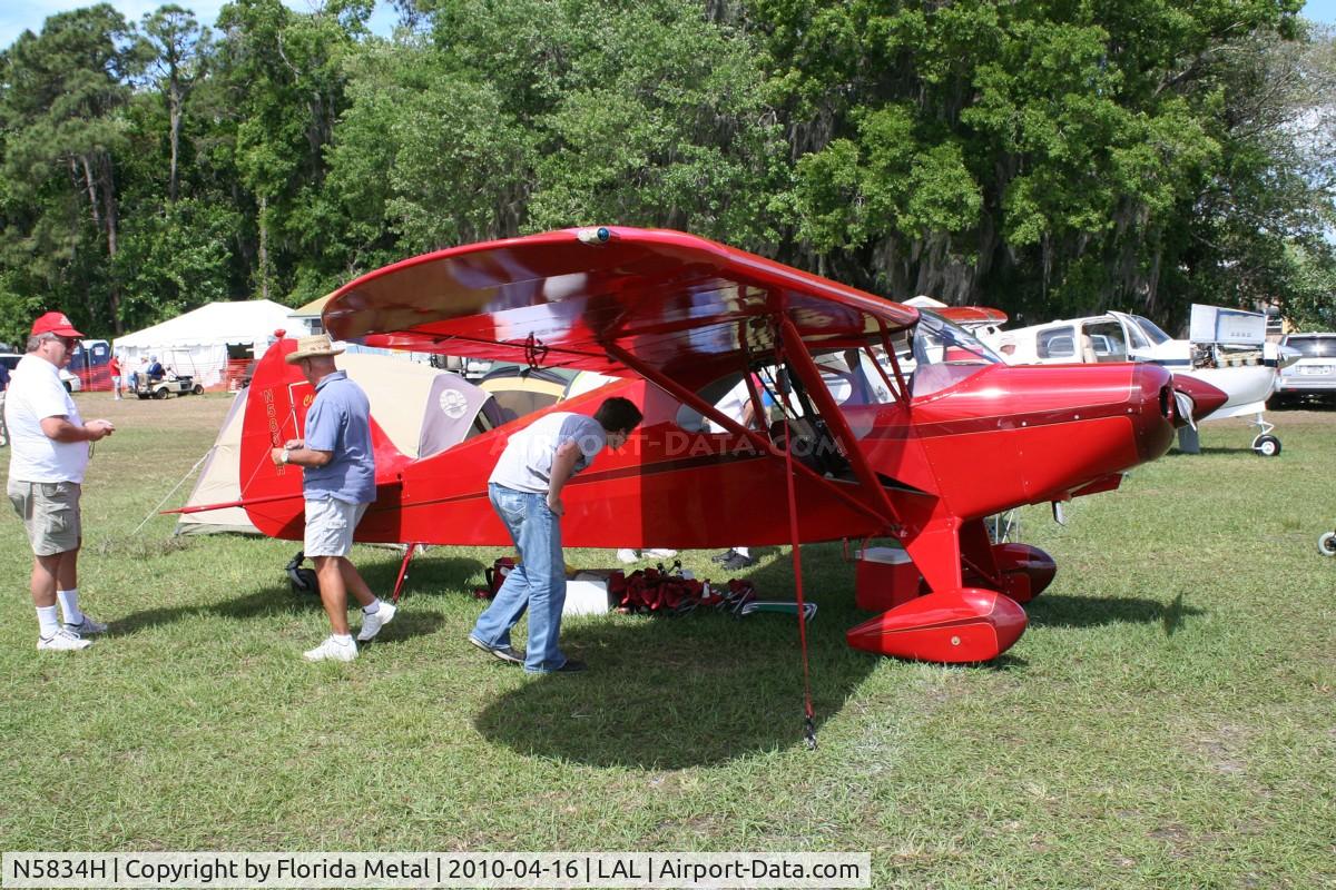 N5834H, 1949 Piper PA-16 Clipper C/N 16-453, PA-16
