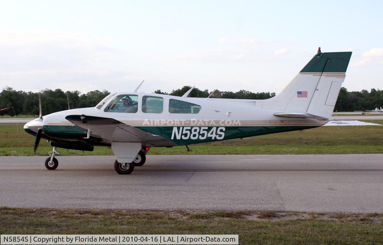 N5854S, 1965 Beech 95-B55 (T42A) Baron C/N TC-846, Beech 55