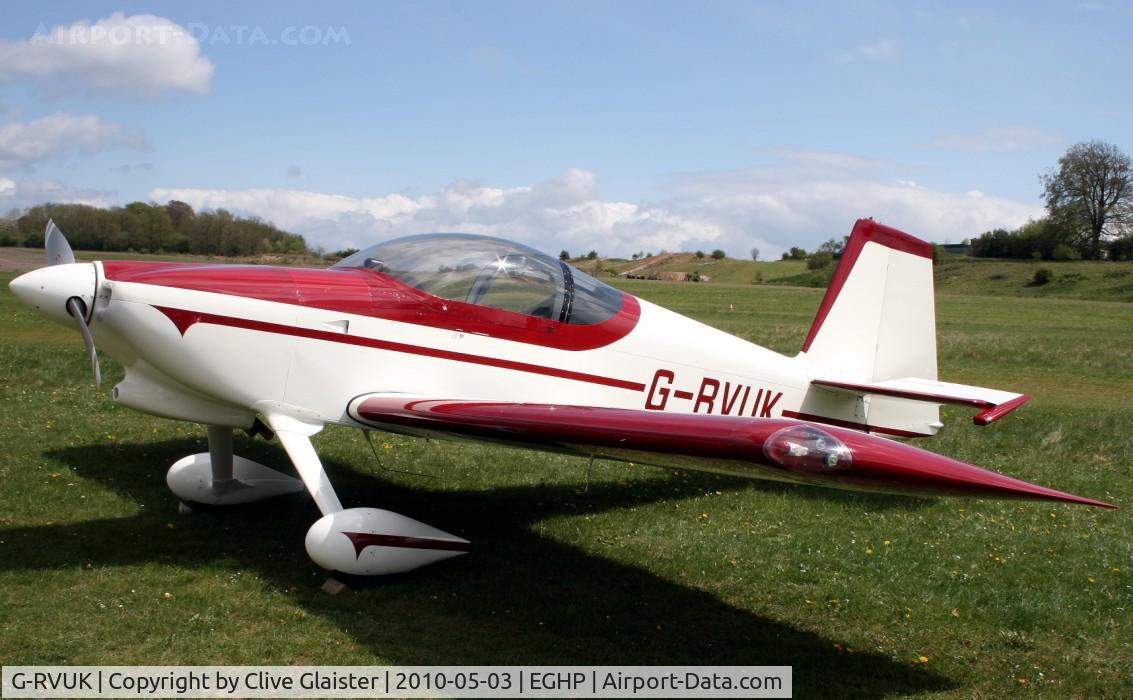 G-RVUK, 2006 Vans RV-7 C/N PFA 323-14441, Hex: 405020