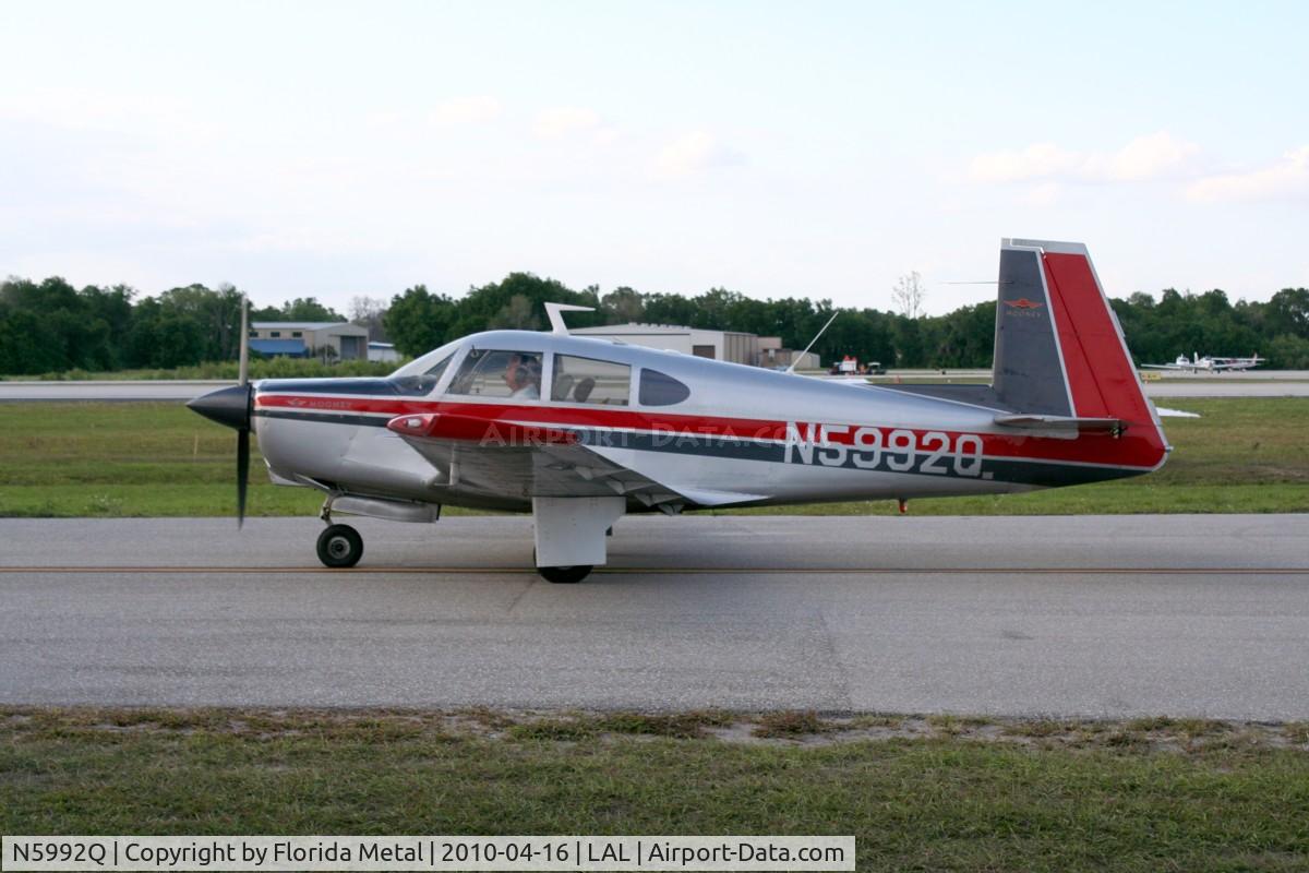 N5992Q, 1965 Mooney M20C Ranger C/N 3216, Mooney M20C