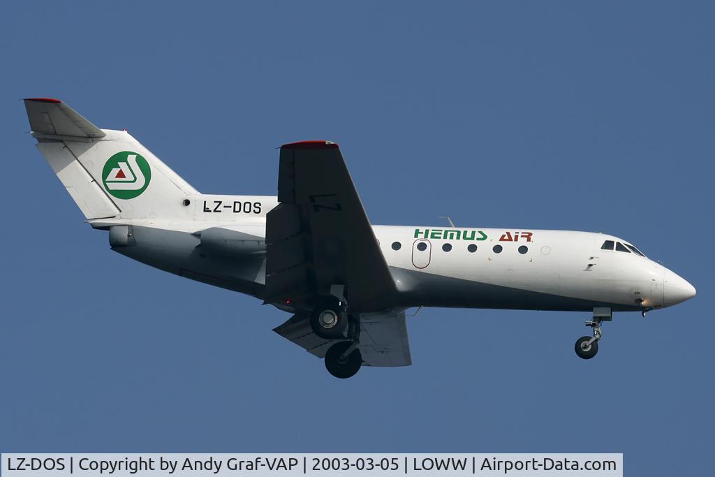 LZ-DOS, Yakovlev Yak-40 C/N 9231423, Hemus Air Y40