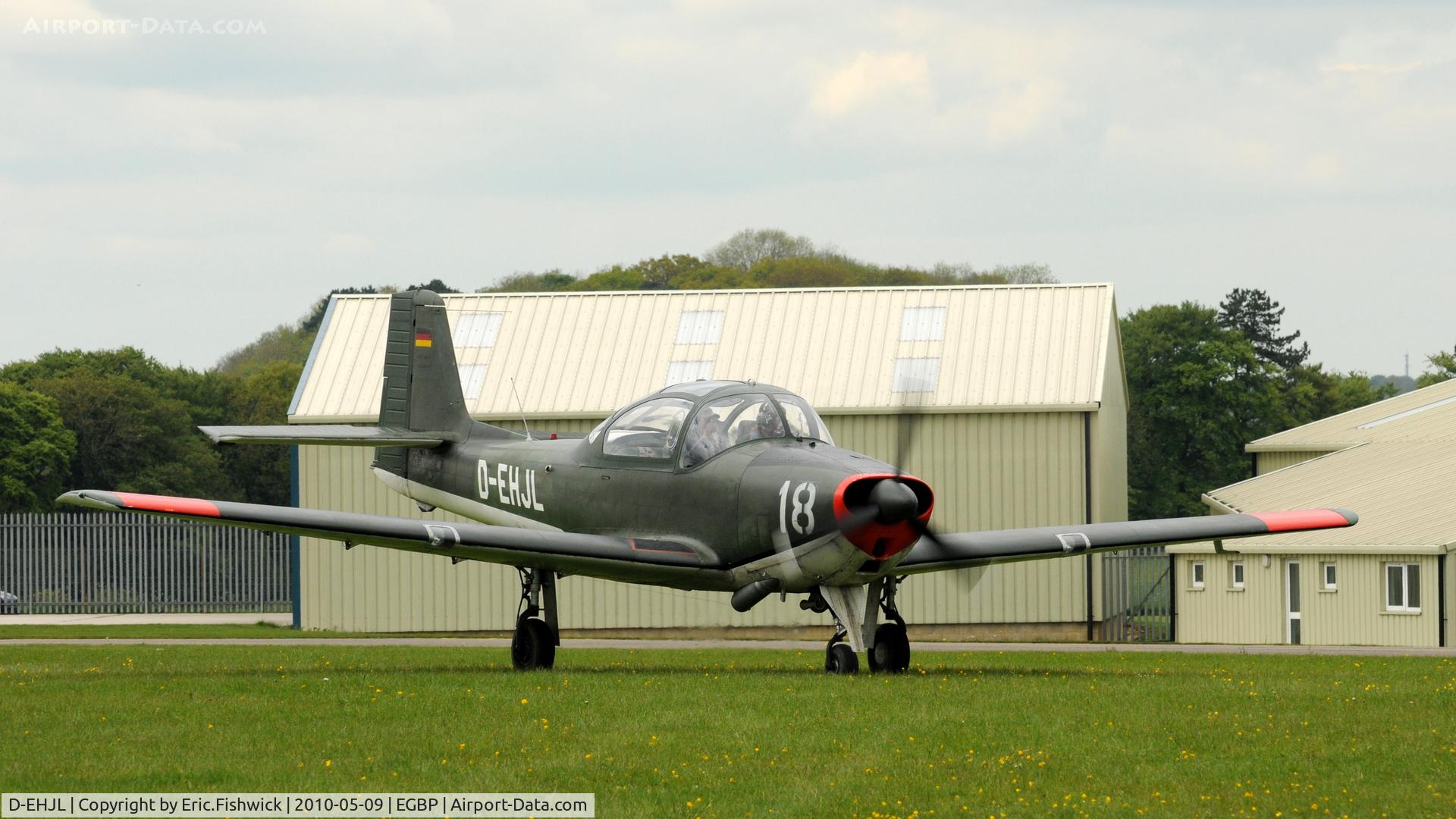 D-EHJL, Focke-Wulf FWP-149D C/N 45, 3. D-EHJL at Kemble Airport (Great Vintage Flying Weekend)