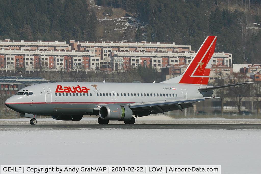 OE-ILF, 1986 Boeing 737-3Z9 C/N 23601/1254, Lauda Air 737-300
