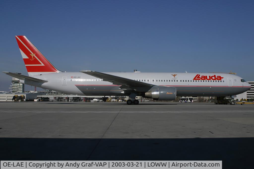 OE-LAE, 2000 Boeing 767-3Z9/ER C/N 30383, Lauda Air 767-300