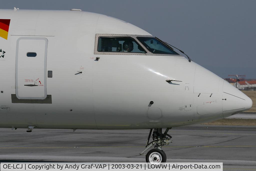 OE-LCJ, 1996 Canadair CRJ-200LR (CL-600-2B19) C/N 7142, Tyrolean Airways CRJ