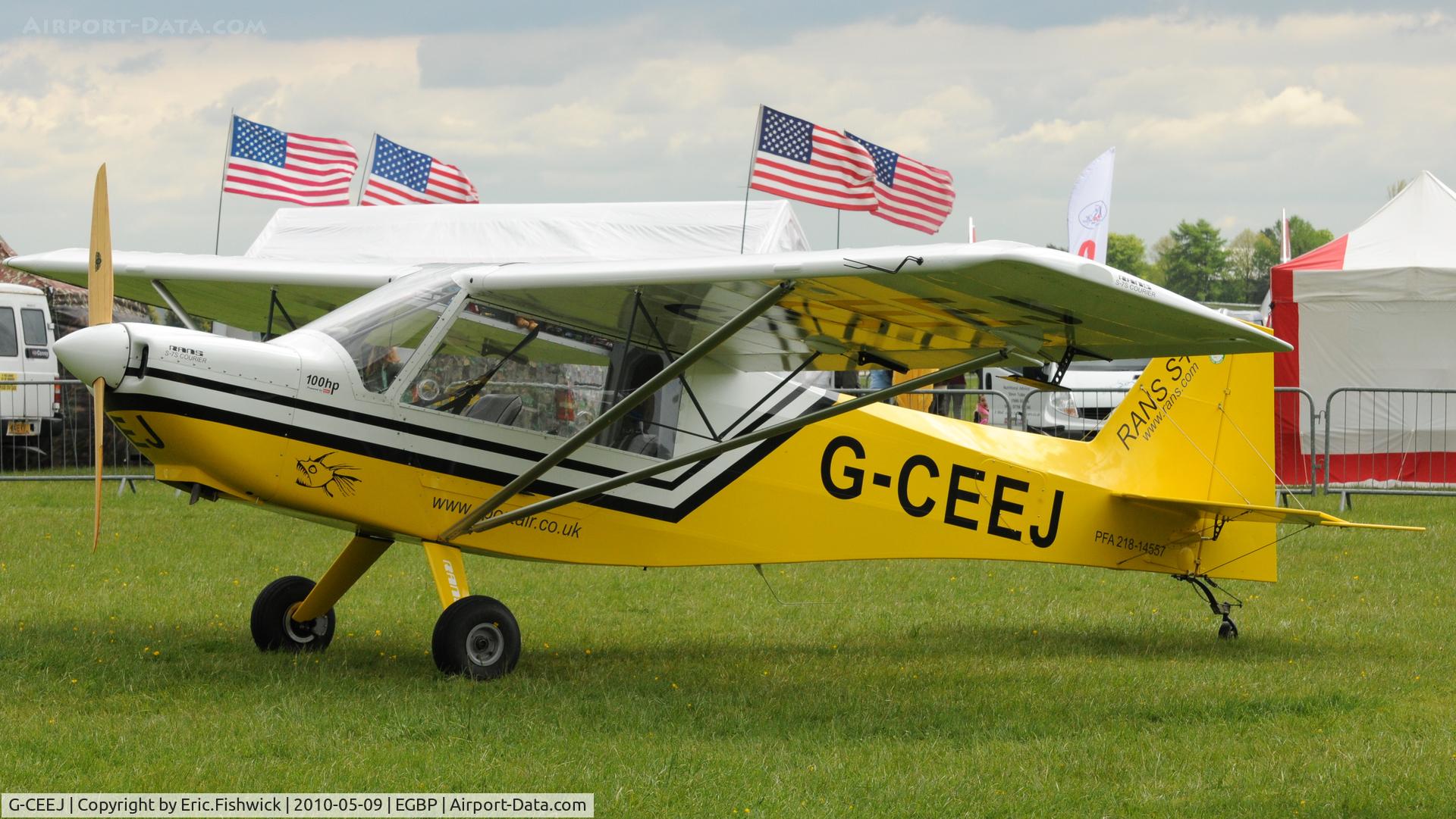 G-CEEJ, 2006 Rans S-7S Courier C/N PFA 218-14557, 3. G-CEEJ Immaculate - at Kemble Airport (Great Vintage Flying Weekend)
