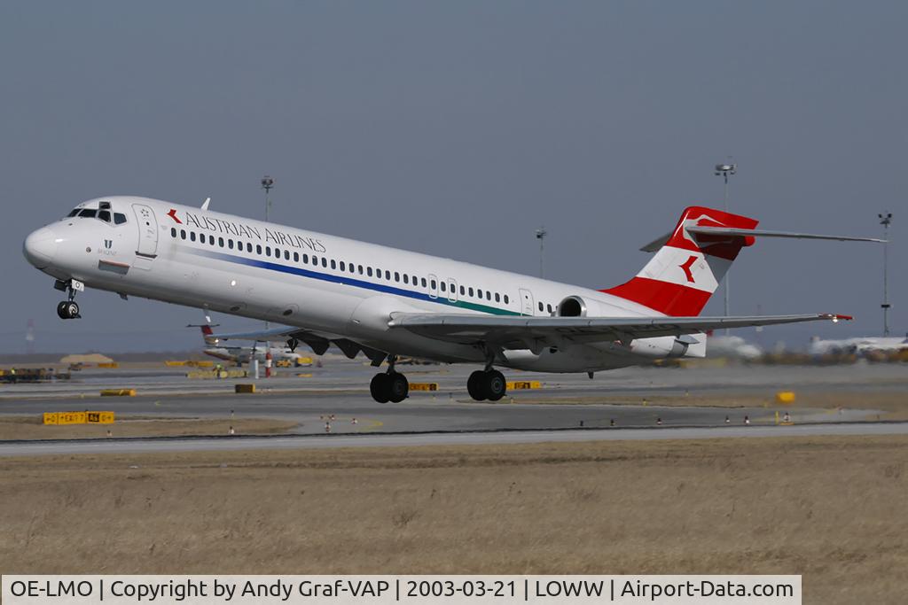 OE-LMO, 1990 McDonnell Douglas MD-87 (DC-9-87) C/N 49888, Austrian Airlines MD87