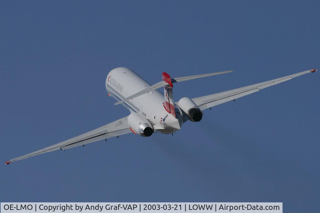 OE-LMO, 1990 McDonnell Douglas MD-87 (DC-9-87) C/N 49888, Austrian Airlines MD87