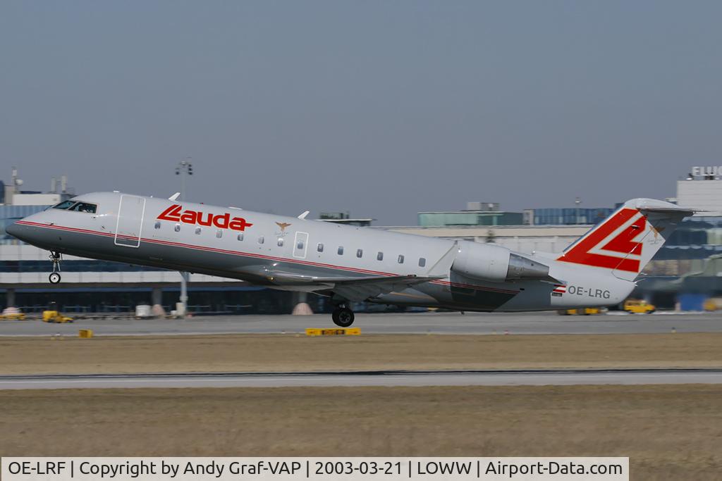 OE-LRF, 1995 Canadair CRJ-100LR (CL-600-2B19) C/N 7061, Lauda Air CRJ