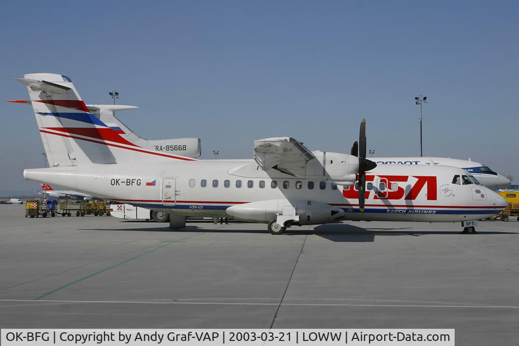 OK-BFG, 1995 ATR 42-320 C/N 409, CSA ATR42