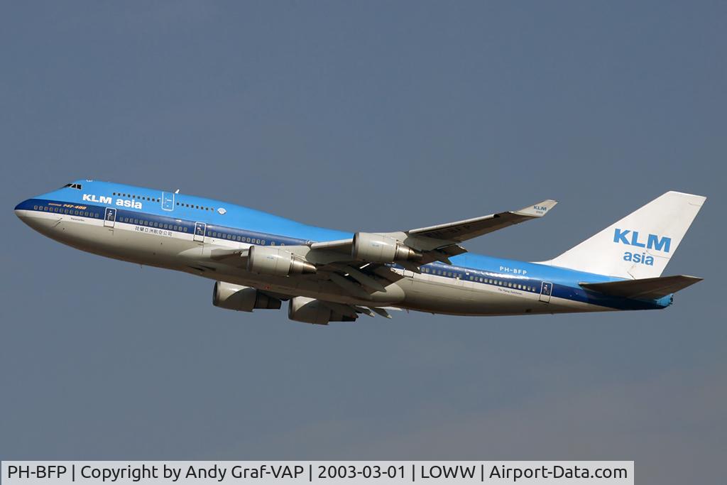 PH-BFP, 1993 Boeing 747-406BC C/N 26374, KLM 747-400