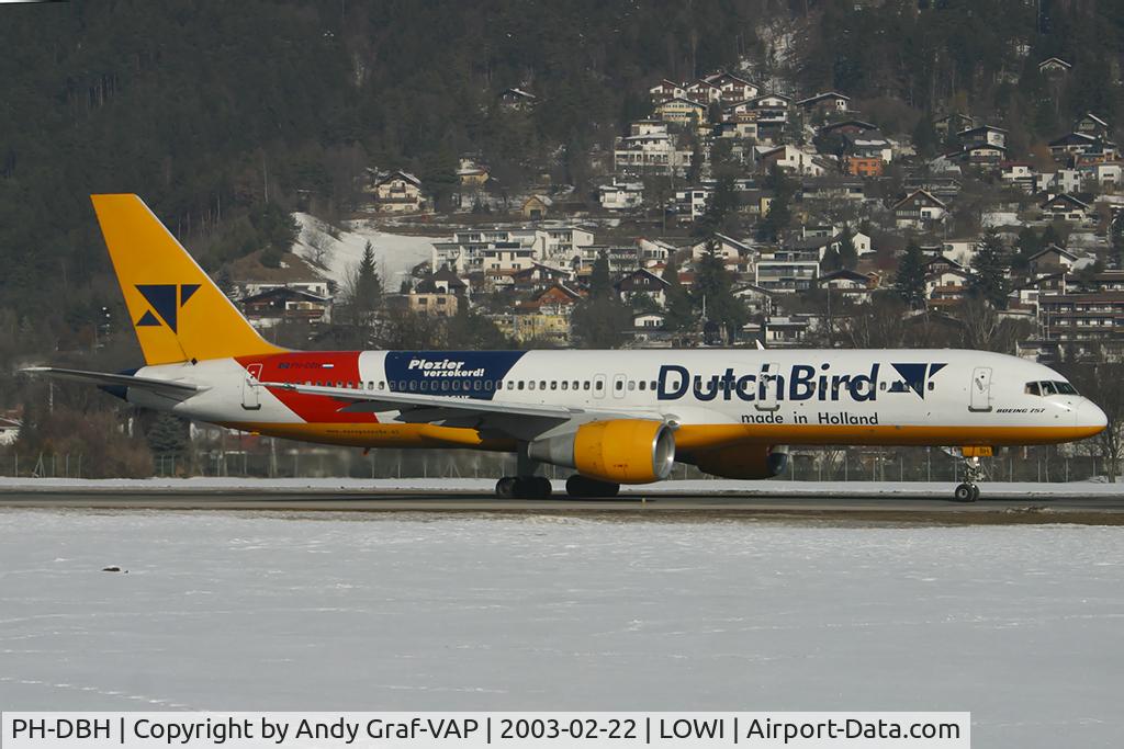 PH-DBH, 1990 Boeing 757-230/SF C/N 24748, Dutch Bird 757-200