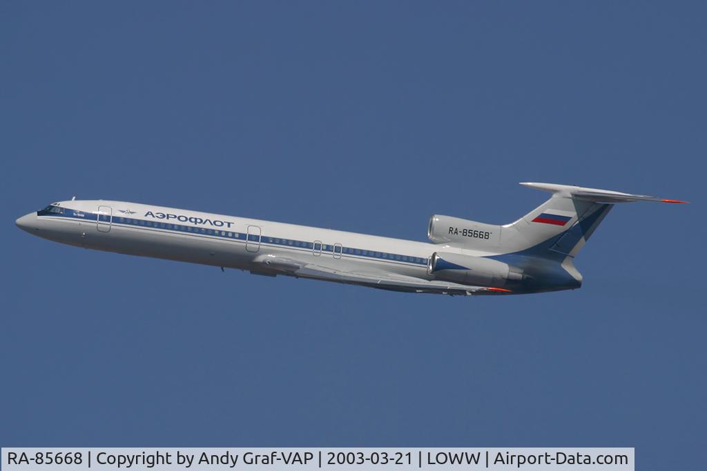 RA-85668, 1989 Tupolev Tu-154M C/N 89A826, Aeroflot TU154M