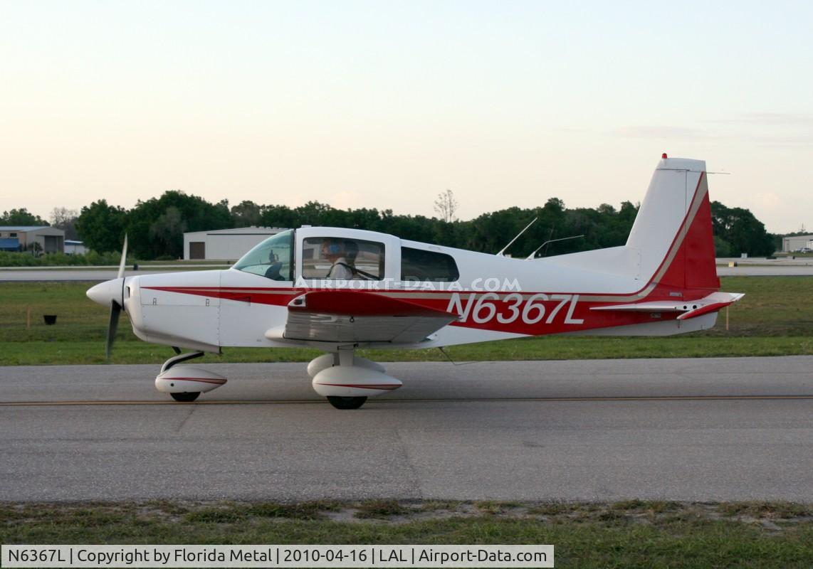 N6367L, 1972 American AA-5 C/N AA5-0237, AA-5