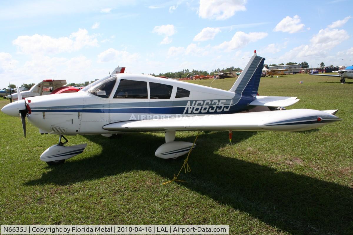 N6635J, 1968 Piper PA-28-180 C/N 28-5102, PA-28-180