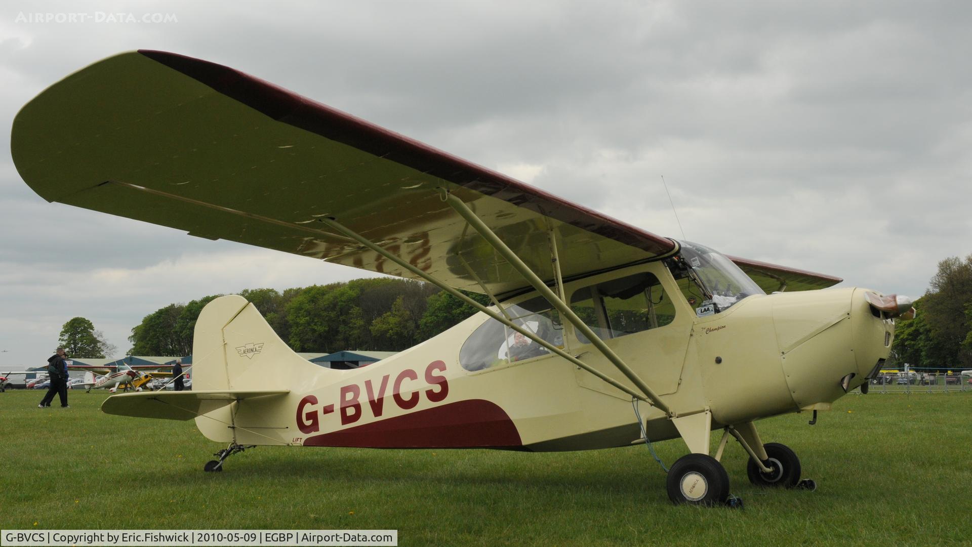 G-BVCS, 1946 Aeronca 7AC Champion C/N 7AC-1346, 3. G-BVCS  at Kemble Airport (Great Vintage Flying Weekend)