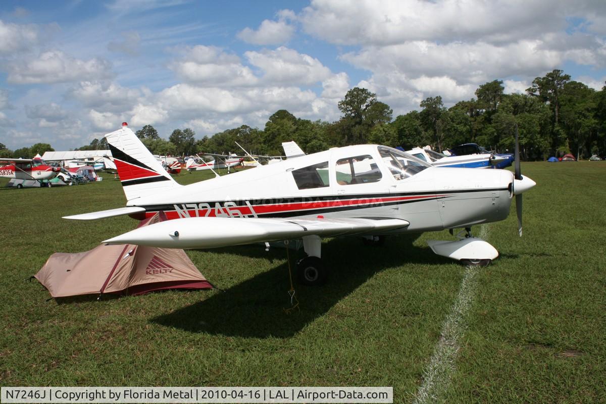 N7246J, 1968 Piper PA-28-140 C/N 28-24587, PA-28-140