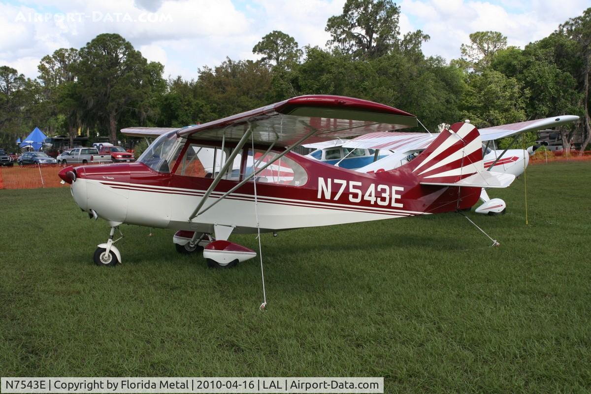 N7543E, 1958 Champion Aeronca 7FC C/N 7FC-202, Aeronca 7FC