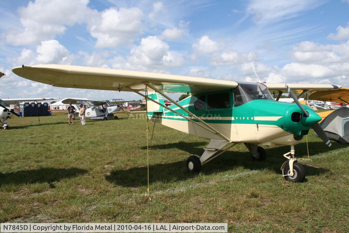 N7845D, 1957 Piper PA-22-150 Tri-Pacer C/N 22-5495, PA-22