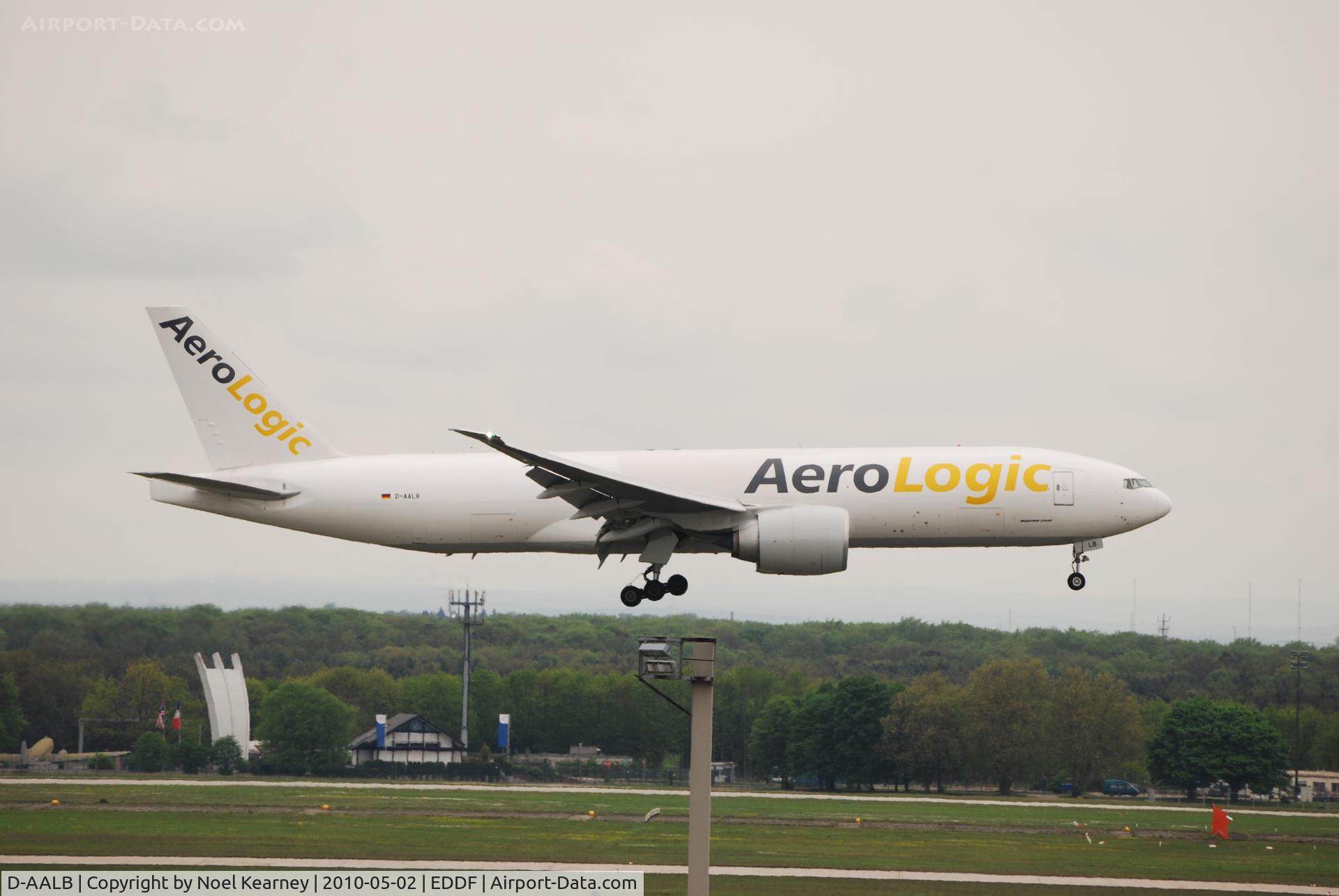 D-AALB, 2009 Boeing 777-FZN C/N 36002, Landing Rwy 25L