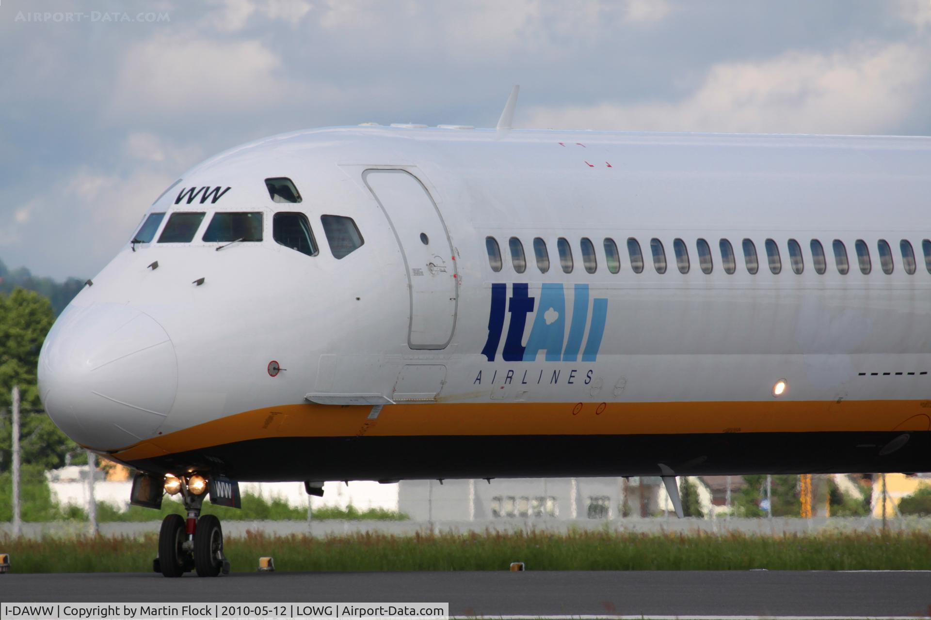 I-DAWW, 1985 McDonnell Douglas MD-82 (DC-9-82) C/N 49212, .