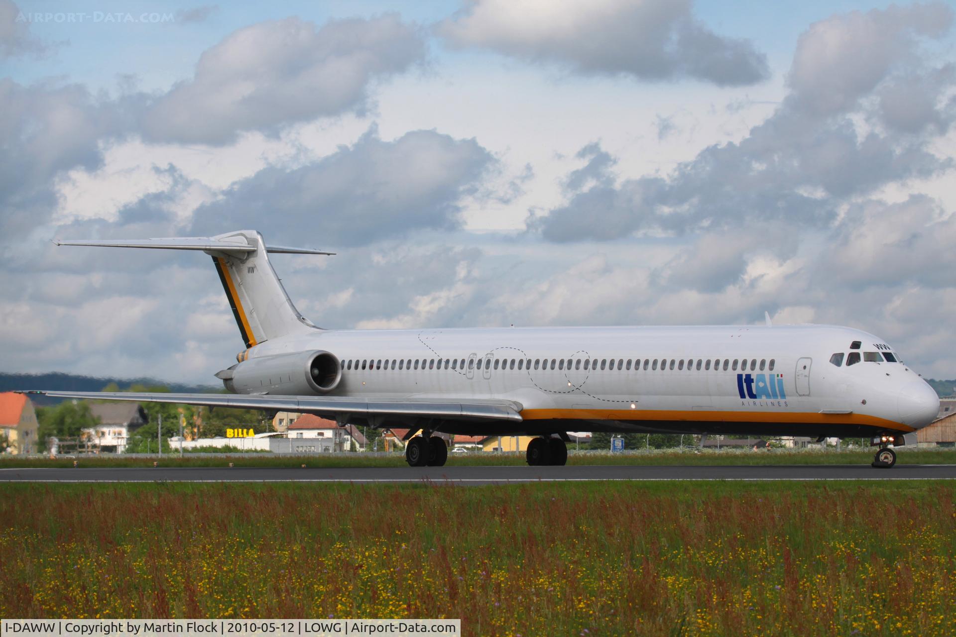 I-DAWW, 1985 McDonnell Douglas MD-82 (DC-9-82) C/N 49212, .