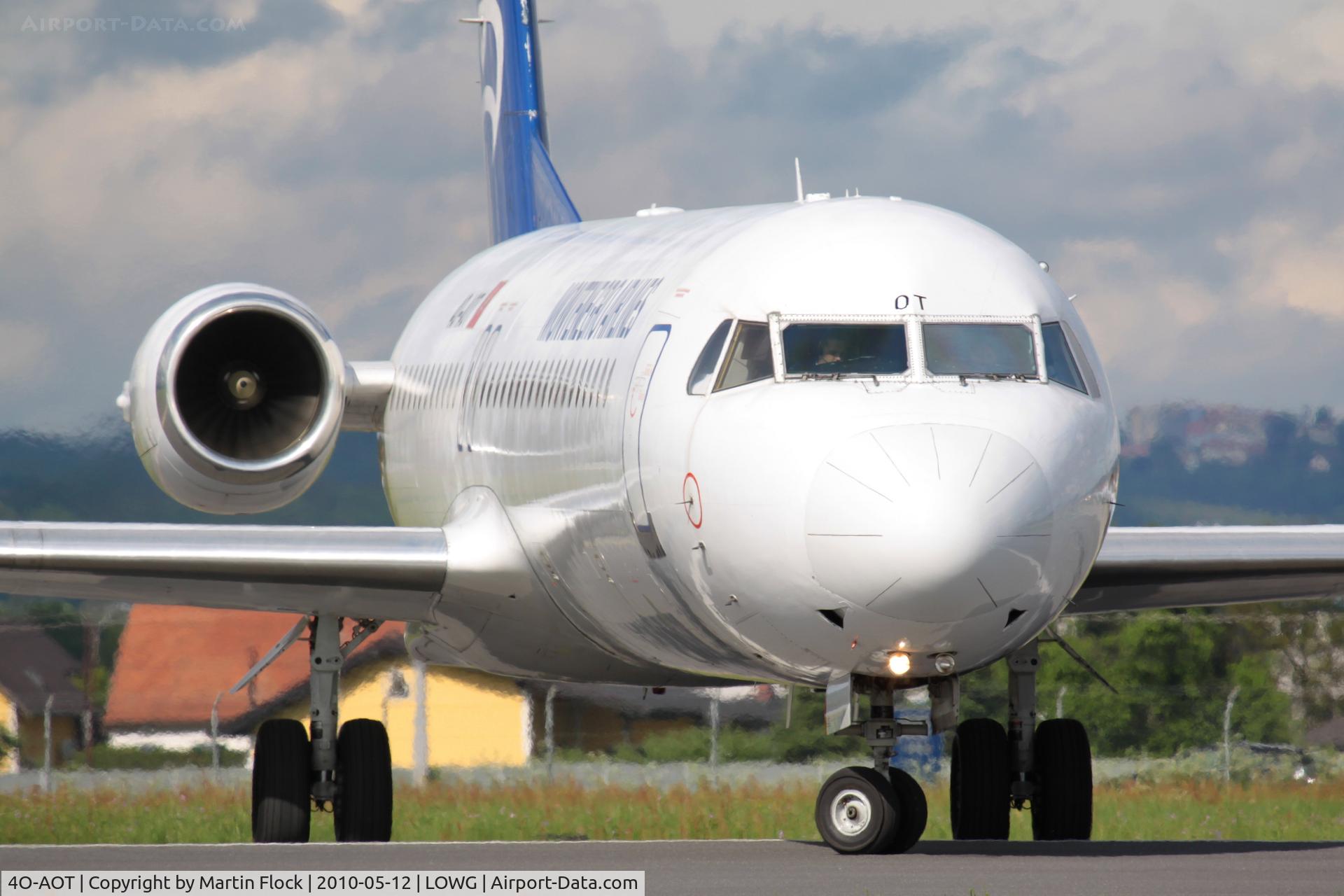 4O-AOT, 1991 Fokker 100 (F-28-0100) C/N 11350, .