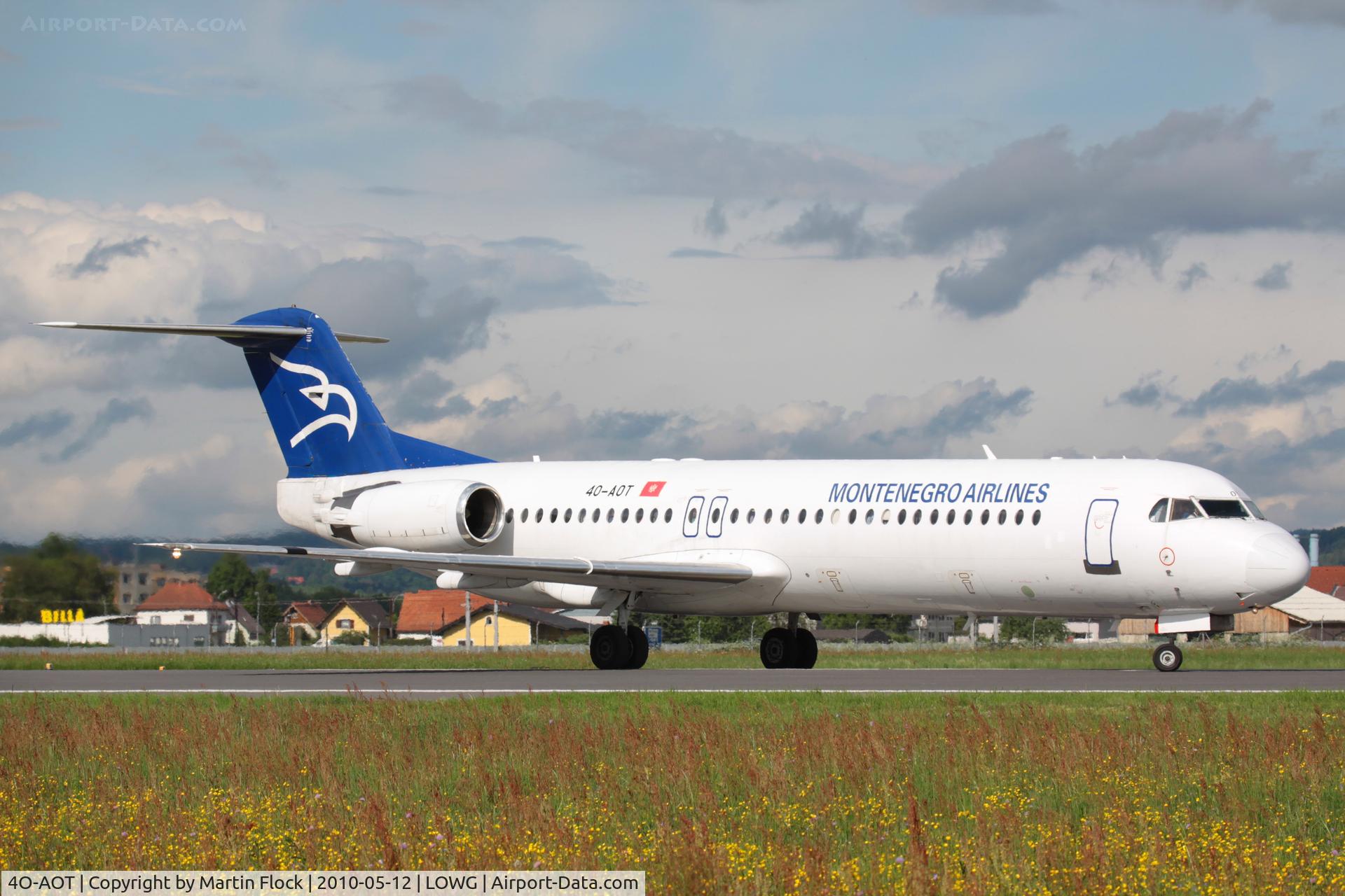 4O-AOT, 1991 Fokker 100 (F-28-0100) C/N 11350, .