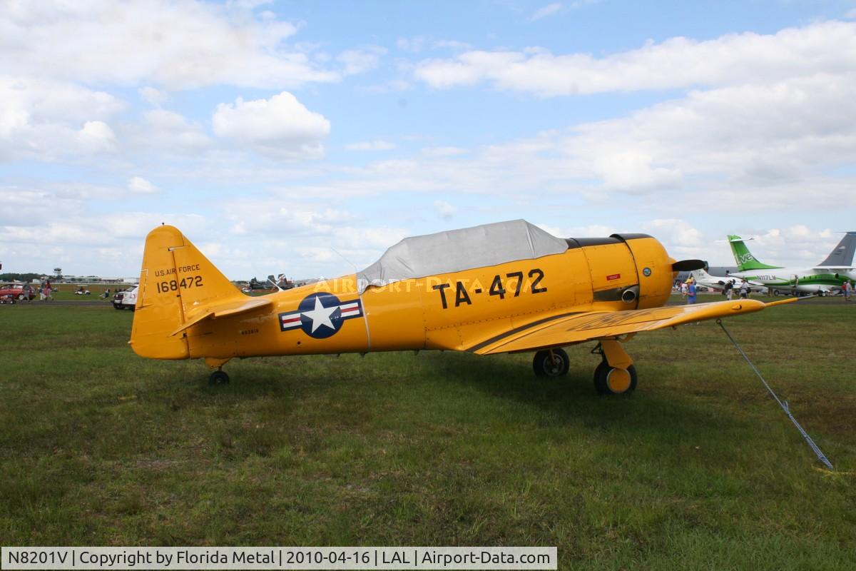 N8201V, North American T-6G Texan C/N 168-472, T-6G