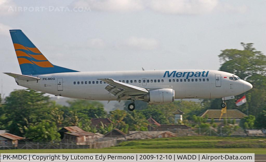 PK-MDG, 1994 Boeing 737-3Q8 C/N 26296, Merpati Nusantara Airlines