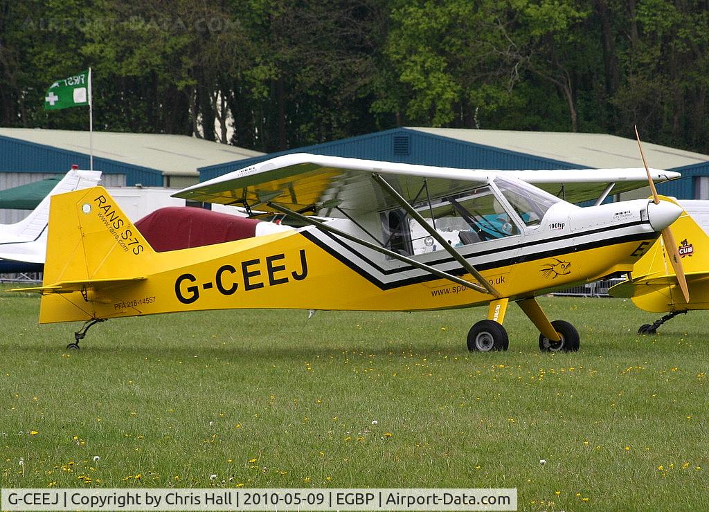 G-CEEJ, 2006 Rans S-7S Courier C/N PFA 218-14557, at the Great Vintage Flying Weekend