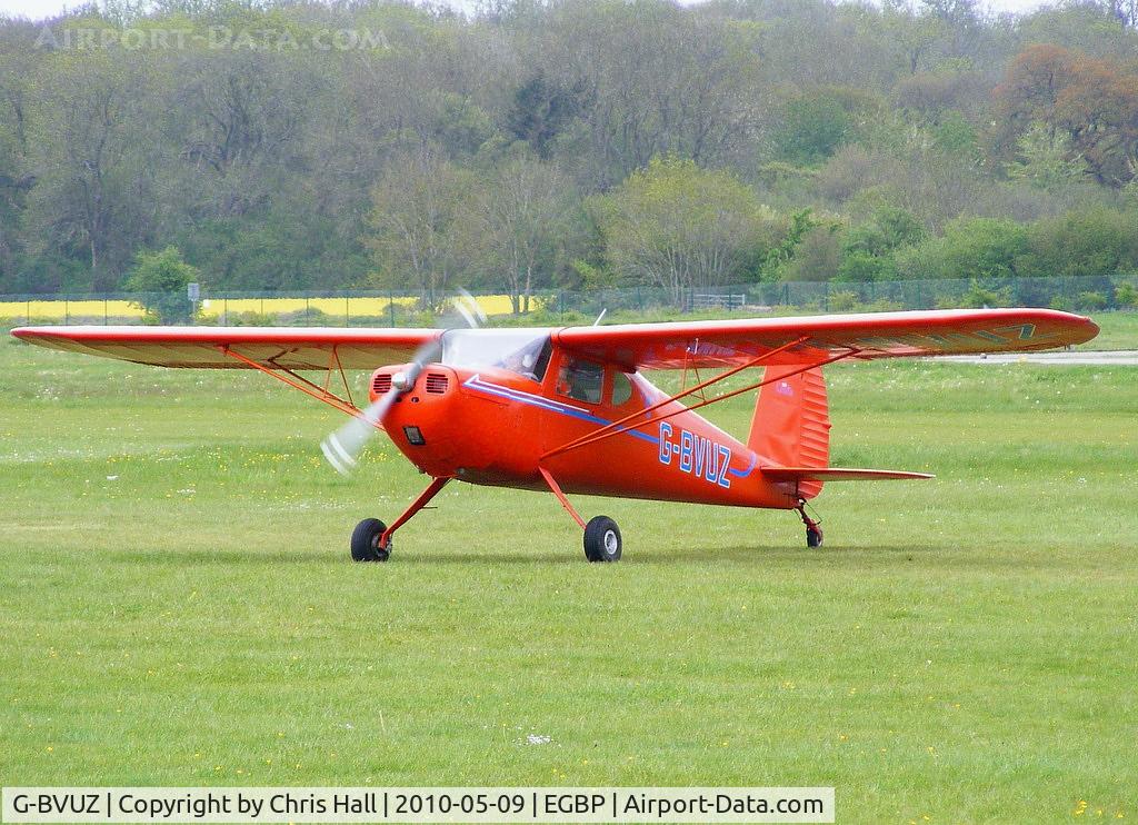 G-BVUZ, 1946 Cessna 120 C/N 11334, at the Great Vintage Flying Weekend