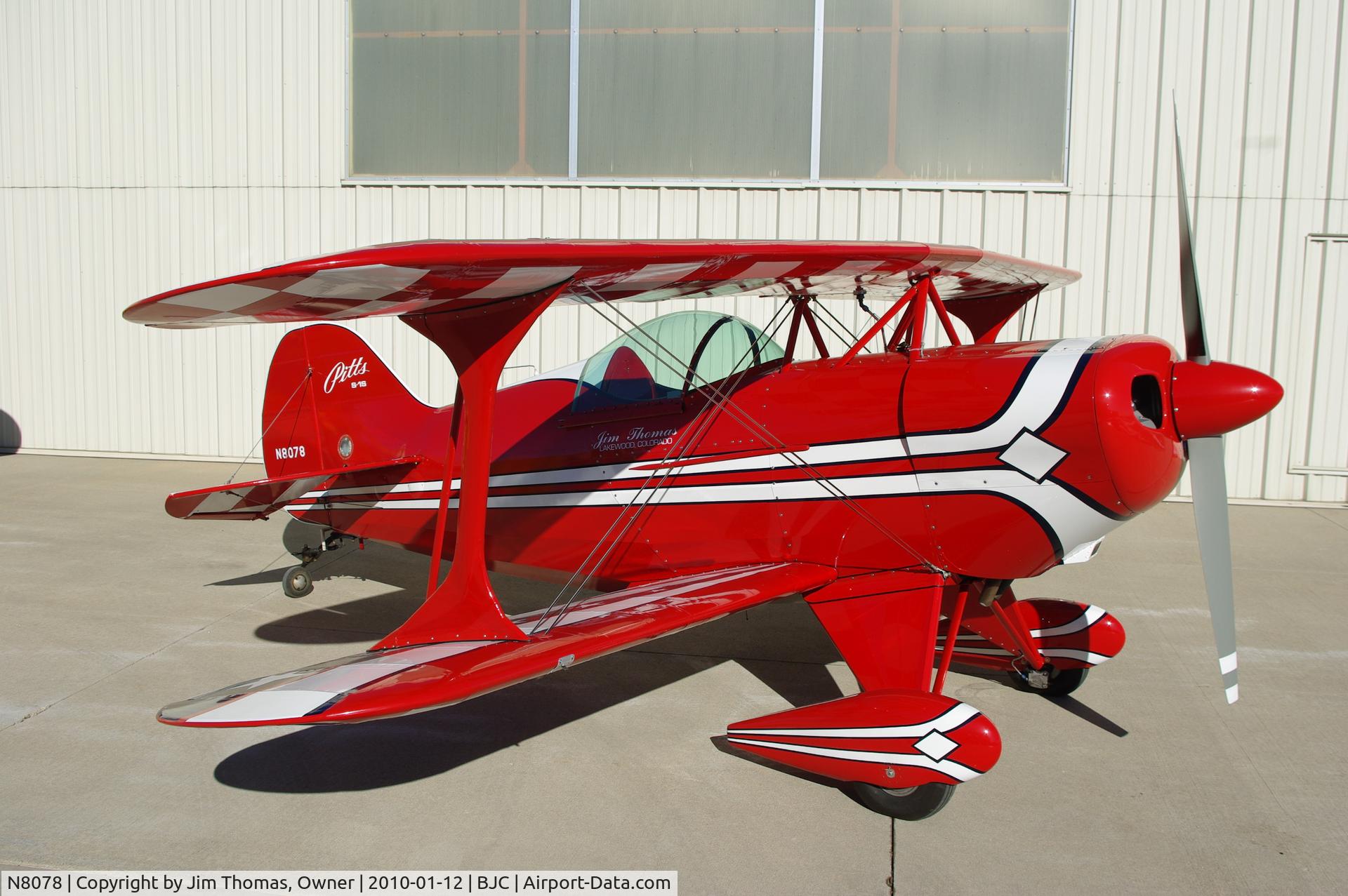 N8078, 1977 Aerotek Pitts S-1S Special C/N 1-0054, Pitts 1977 S1S