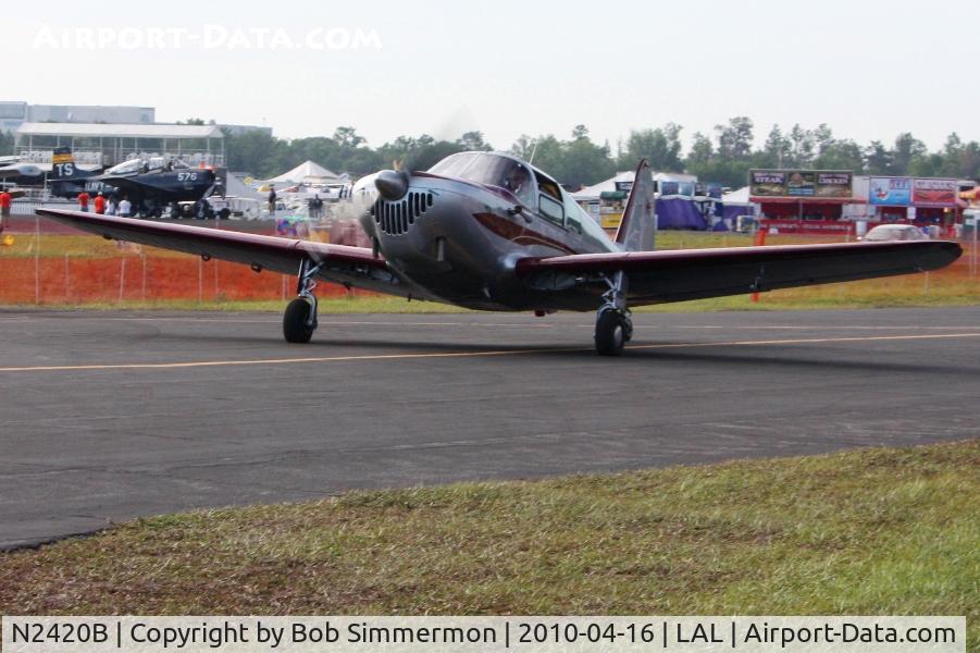 N2420B, 1949 Temco GC-1B Swift C/N 3720, Sun N Fun 2010