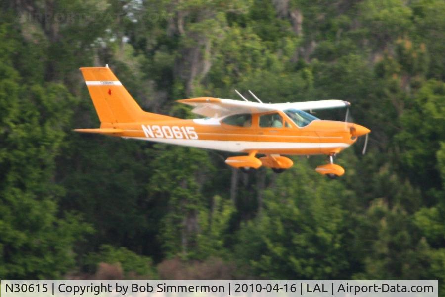 N30615, 1969 Cessna 177A Cardinal C/N 17701362, Arriving at Lakeland, FL during Sun N Fun 2010.