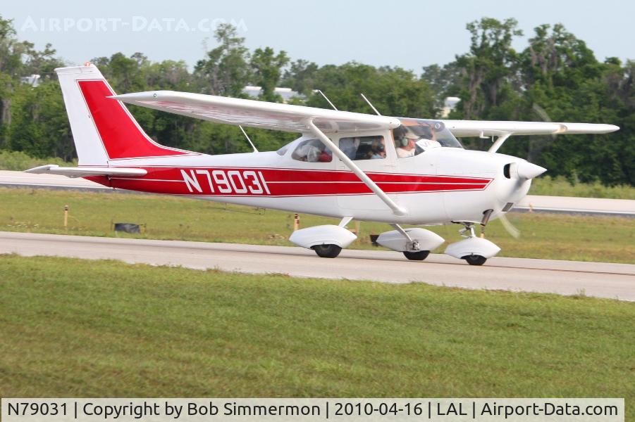 N79031, 1968 Cessna 172K Skyhawk C/N 17257826, Sun N Fun 2010